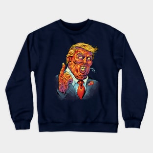 Trump Zombie Crewneck Sweatshirt